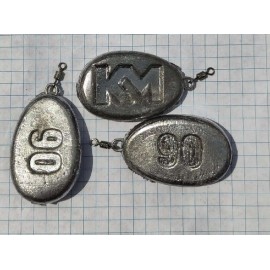 грузило KM искусственный камень 90g №3