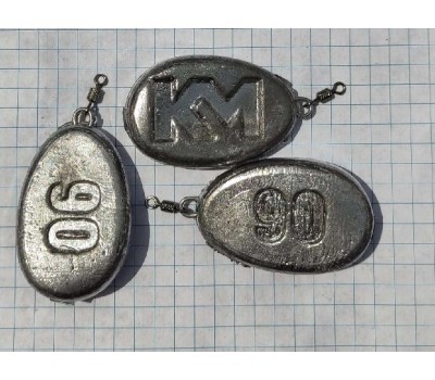 грузило KM искусственный камень 90g №3