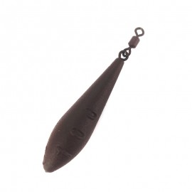 Грузило FLAGMAN Long Cast с вертлюгом 100г brown ВР