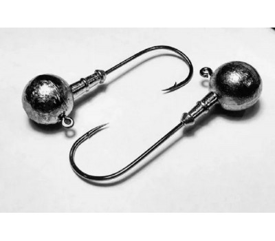 Джиг Головка KM Шар 2/0, Вес 18г.
