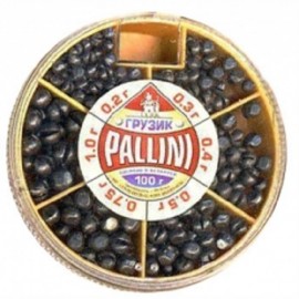 набор грузов рыболовных PALLINI №3 100г