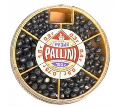 набор грузов рыболовных PALLINI №3 100г