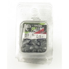Грузики  рыболовные Pallini 0,5гр (упак 30гр) РБ