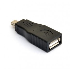 DeTech  Adaptor USB2.0 AF/Mini-B