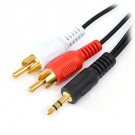Кабель Detech Audio DC3.5 - 3RCA 1,5 м