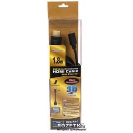 Viewcon VD 058 1,8м.  Кабель HDMI-microHDMI (A to D) 1.8m, блистер