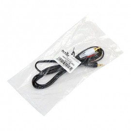Кабель DeTech  Audio 3.5mm  на 2RCA -  (1.8m)