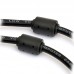 Кабель DeTech VGA M-M 30AWG 2 ferrites 1.8M