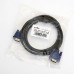 Кабель DeTech VGA M-M 30AWG 2 ferrites 1.8M