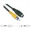Кабель Tons AV711, RCA M - SVHS F,...