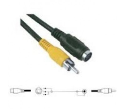 Кабель Tons AV711, RCA M - SVHS F, 1.5m