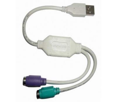 Переходник USB > 2 х PS/2 TT2000