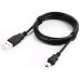 Шнур шт.USB(A)-male-mini ( CANON