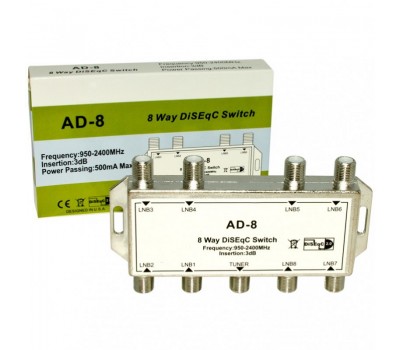 DiSEqC - 1*8 port AlphaBox