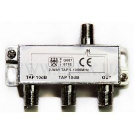 TAP 2/10 2- Way  5-1000 MHz