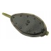 Кормушка флэт метод Aquatic Delux method feeder (In-Line) HH518-40 (размер: Large, вес 40)