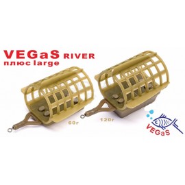 Кормушка фидерная RIVER LARGE плюс 80гр