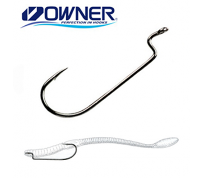 Офсетный крючок OWNER 10шт SLIM OFFSET 51639-10