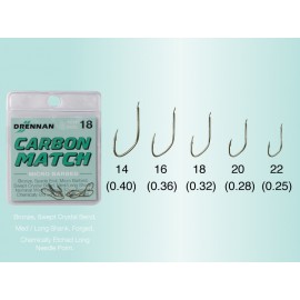 Крючки DRENNAN Carbon Match №14