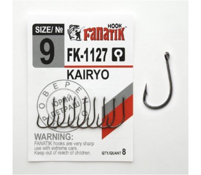Крючок одинарный Fanatik FK-1127 KAIRYO № 9