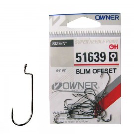 Офсетный крючок OWNER 11шт SLIM OFFSET 51639-12