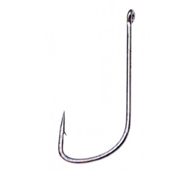 Одинарный крючок OWNER 10шт кольцо Black Chrome 50921-10