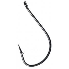 Одинарный крючок OWNER 11шт кольцо Black Chrome 51789-08
