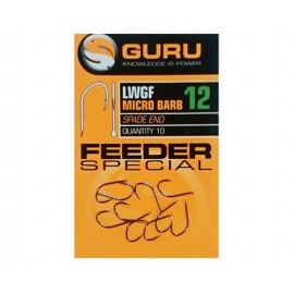 Крючки Guru Light Wide Gape Feeder Hook size 14
