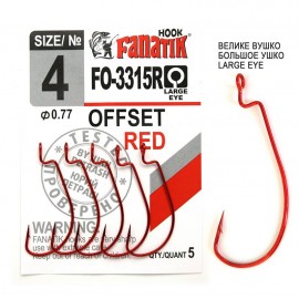 Крючок Fanatik FO-3315R №4 Офсетный