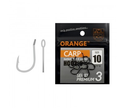 Крючок Orange Carp КАРП серия 3 №08  8шт уп