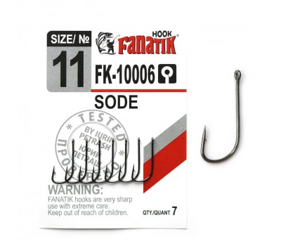 крючок Fanatik SODE FK-10006 №11  7шт.