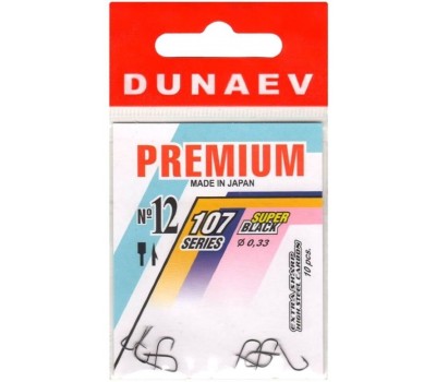 Крючок Dunaev Premium 107 #12 уп 10 шт