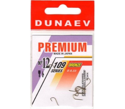 Крючок Dunaev Premium 109 #12 уп 10 шт