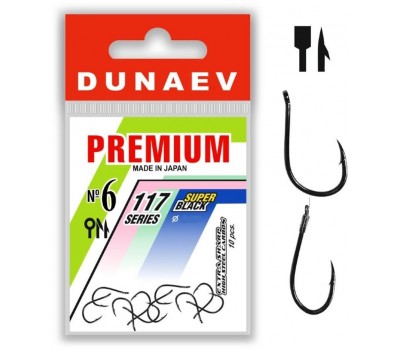 Крючок Dunaev Premium 117 # 6 уп 10 шт
