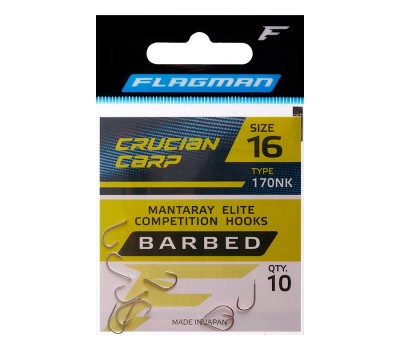 FLAGMAN Крючок Crucian Carp №16 10шт
