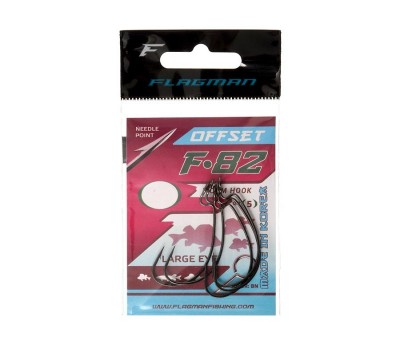 FLAGMAN Крючок F-82 Offset Hook №08