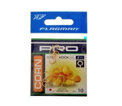 FLAGMAN Крючок Pro Corn №12 10шт