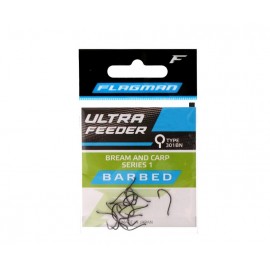 FLAGMAN Крючок Ultra Feeder Bream And Carp Series 1 №14 12шт