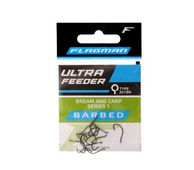 FLAGMAN Крючок Ultra Feeder Bream And Carp Series 1 №14 12шт