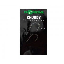 KORDA Крючок Choddy №6 с бородкой 10шт