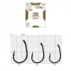 Крючки Cobra CARP сер. CC306 разм. 006 10шт.