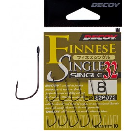 Крючок Decoy Single32 #12 12уп Крючок Decoy Single32 #12 12уп