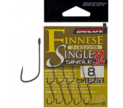 Крючок Decoy Single32 #12  12уп