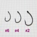 Marshal Origo Curve Shank T-Hook #6 Карповый крючок с тефлоновым покрытием 10у