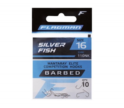 Крючок Flagman Silver Fish №18