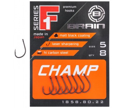 Крючок Brain F1 Champ #10  10 шт уп