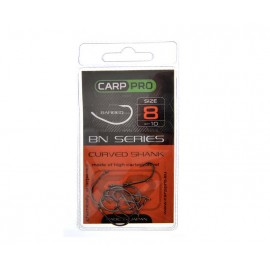 Крючки Carp Pro Black Nickel Curved Shank №8