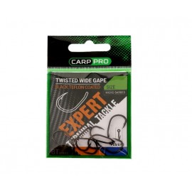 Крючки Carp Pro Twisted Wide Gape BT Series №8