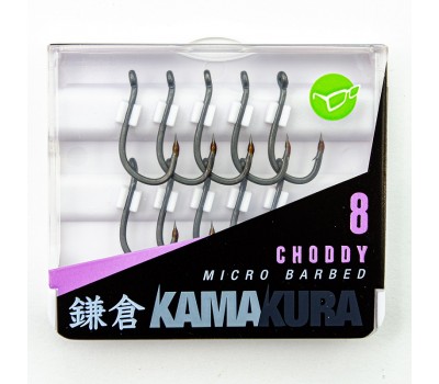 KORDA Крючок Kamakura Choddy №8 с бородкой 10шт
