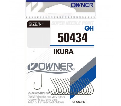 OWNER Крючок Ikura brown №10 18шт